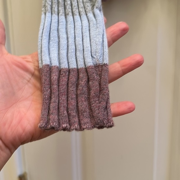 SAYLOR Syra Striped Linen Cotton Cardigan Large - Picture 11 of 12